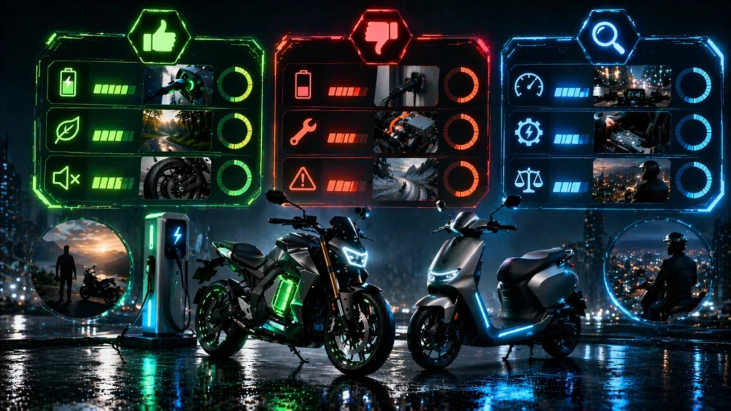 Electric Motorcycles: the Good, the Bad, and the Reality